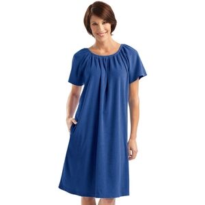 3XL Collections Etc. Miss Blue Terry Dress [Brand New]